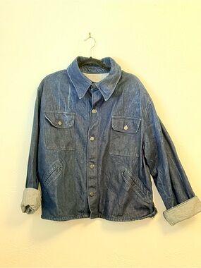 Classic Women’s XL Denim Jacket - Blue